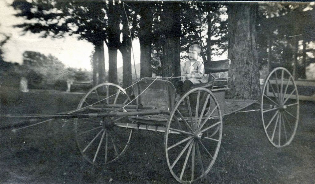 19 Boy in Wagon